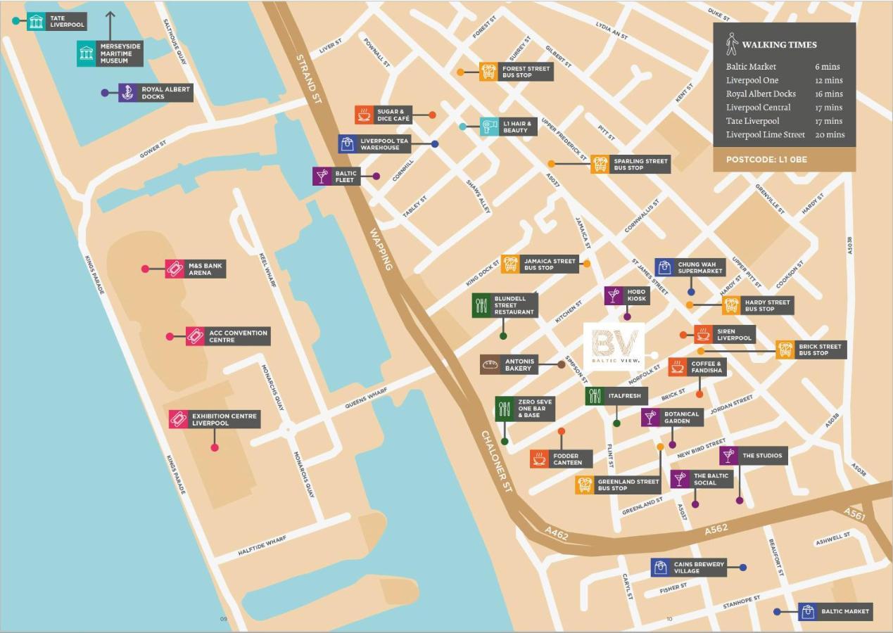 Central Liverpool Apartment Екстериор снимка